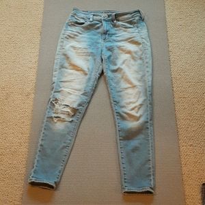 American Eagle crop jeans